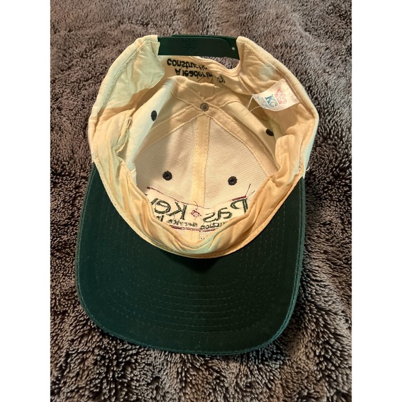 Pas‎ Key Construction Services Hat White Green Snapback - Picture 2 of 3